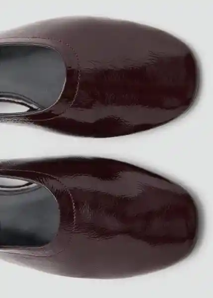 Zapatos Game Burdeos Talla 38 Mujer Mango