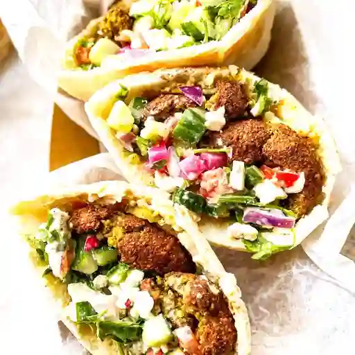 Sándwich Falafel