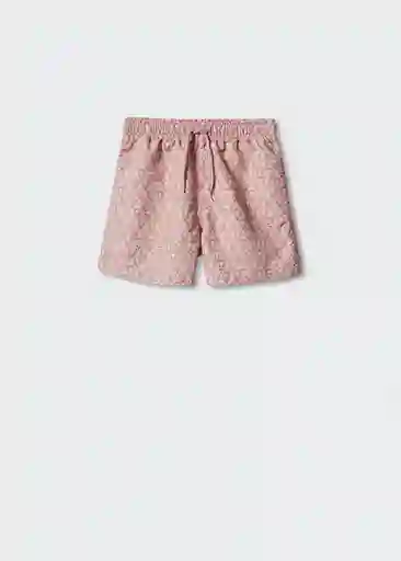 Short Bañador Delhib Salmón Talla 07 Niños Mango