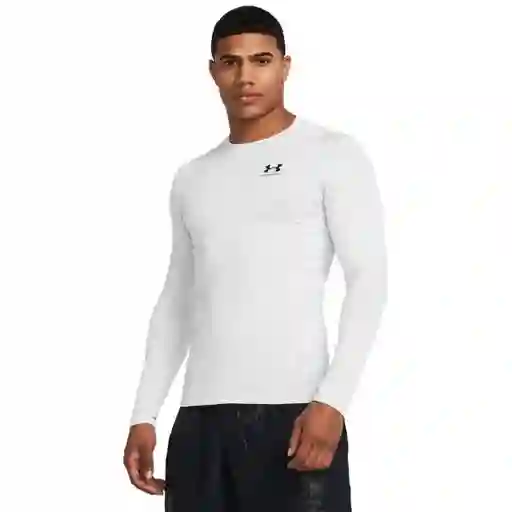 Under Armour Camiseta hg Comp ls Hombre Blanco Talla MD
