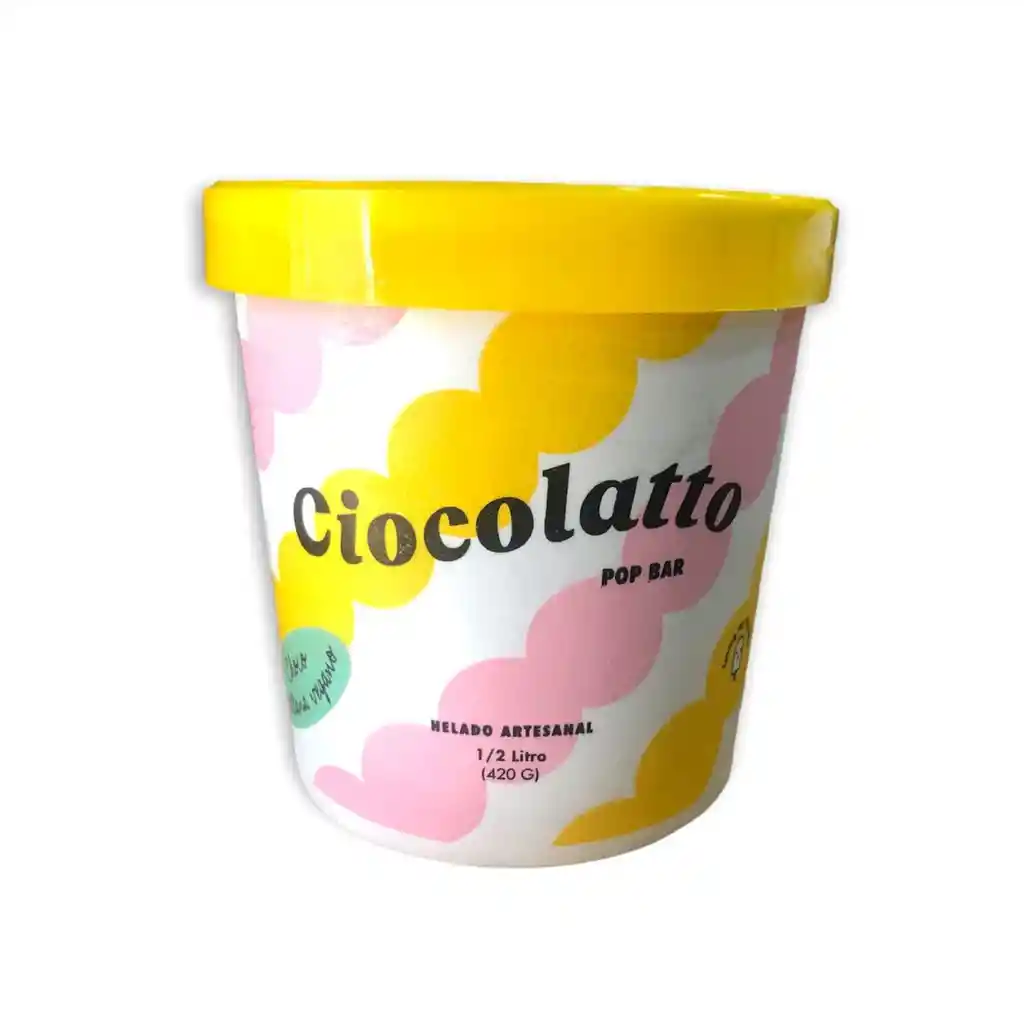 Ciocolatto Helado Choco Vainilla Vegano Artesanal