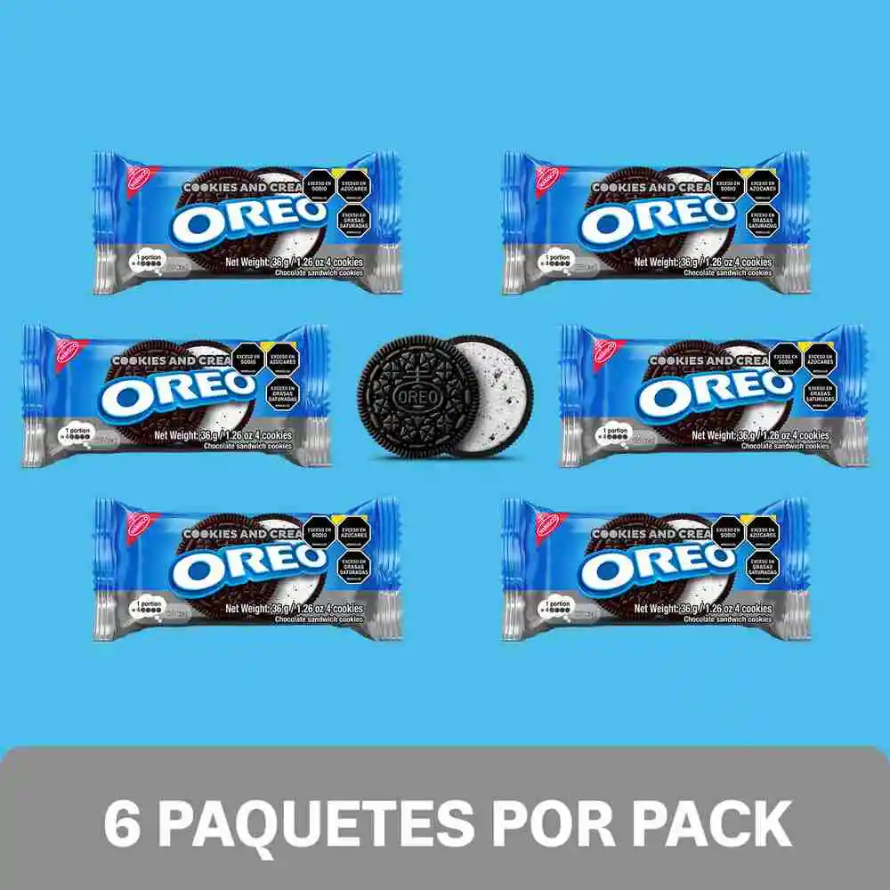 Galleta Oreo Cookie&creame