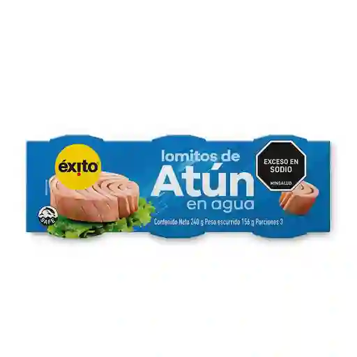 Atún Lomito en Agua Éxito