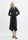 Vestido Jana Blueblack Talla XL Mujer Mango