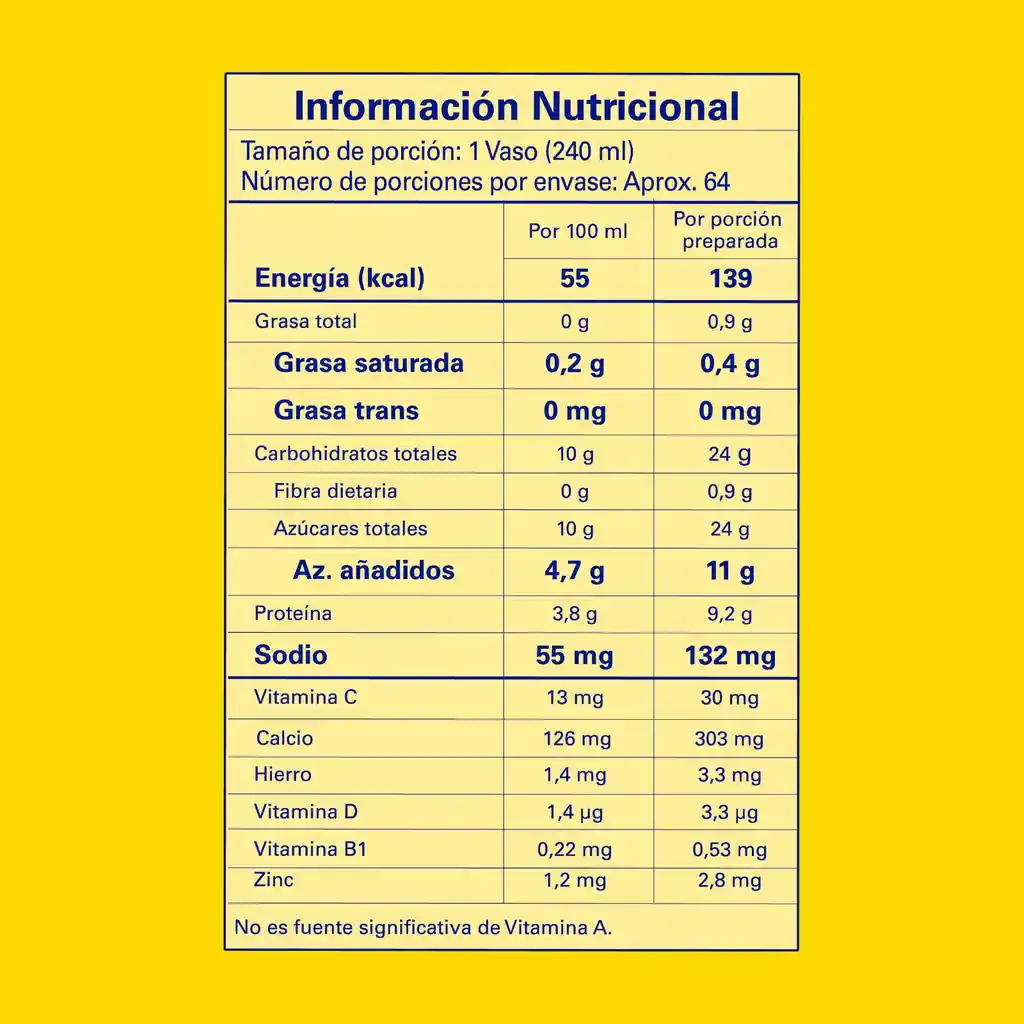 Bebida en polvo NESQUIK sabor a chocolate x 900g