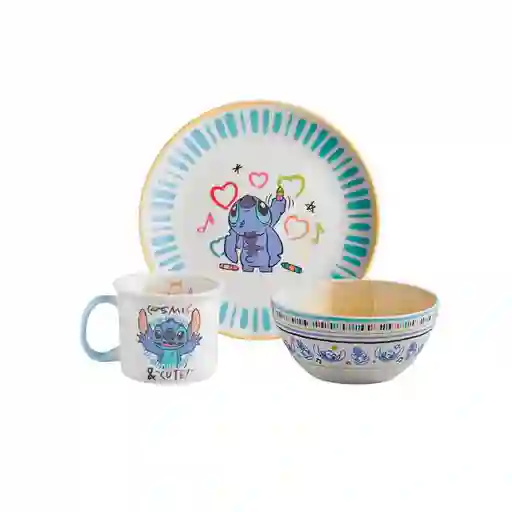 Set Desayuno Stitch Corona Sl1132161803