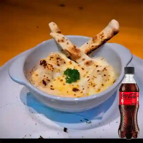 Combo Lasaña Mixta de Pollo&Carne +Cocacola S/az 400ml