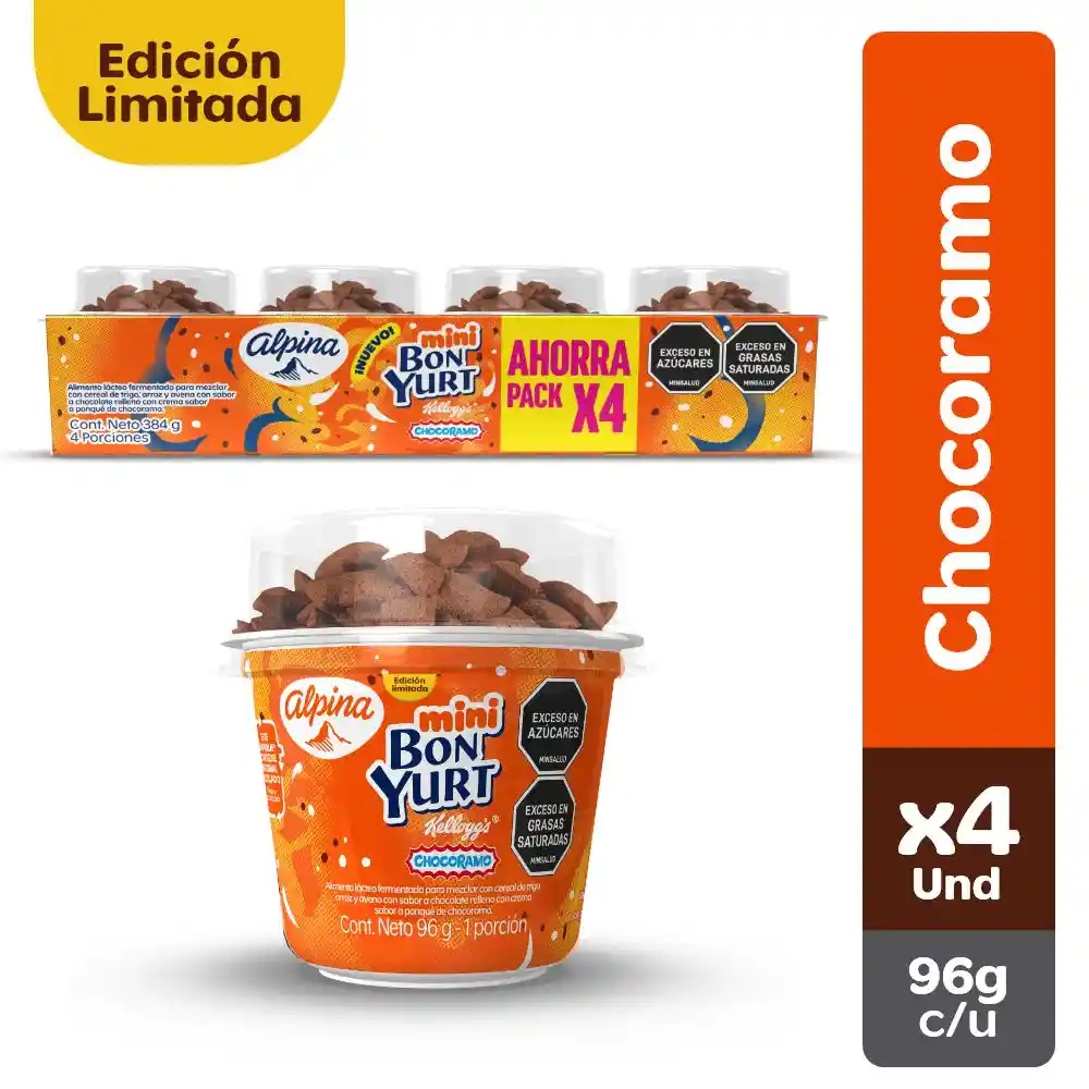 Mini Bon Yurt Alimento Lácteo con Chocoramo
