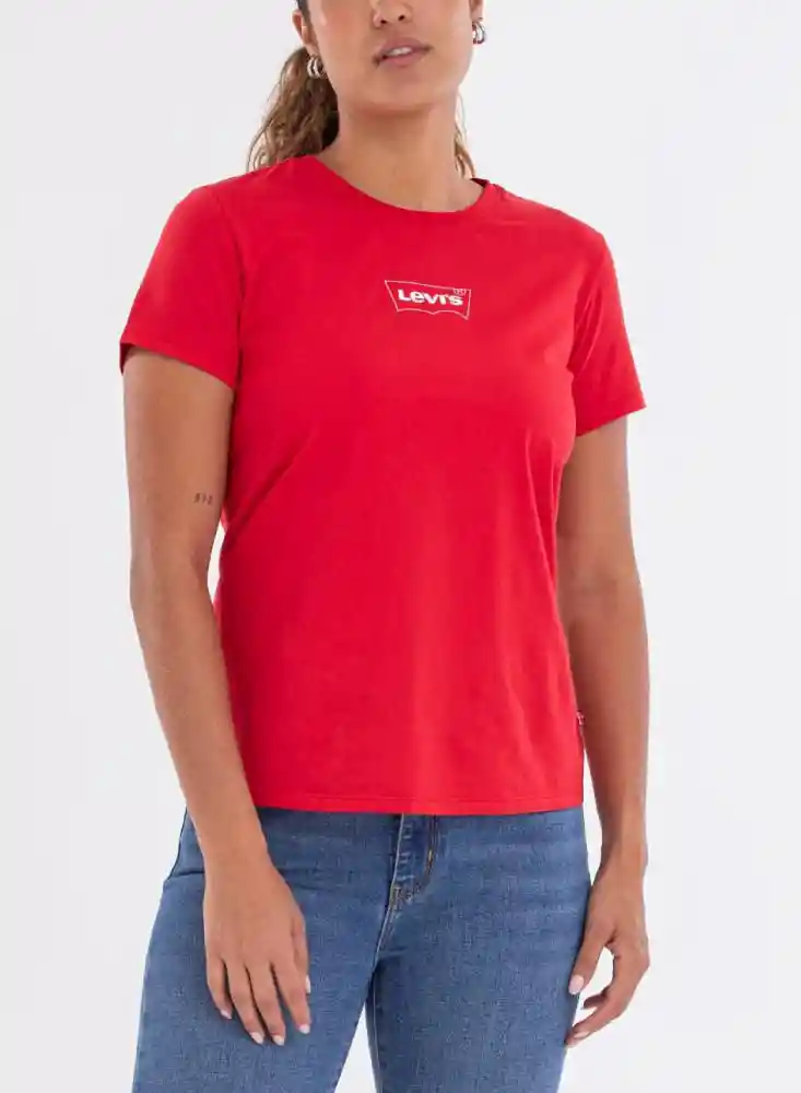 Camiseta Mc Mujer L-rojo