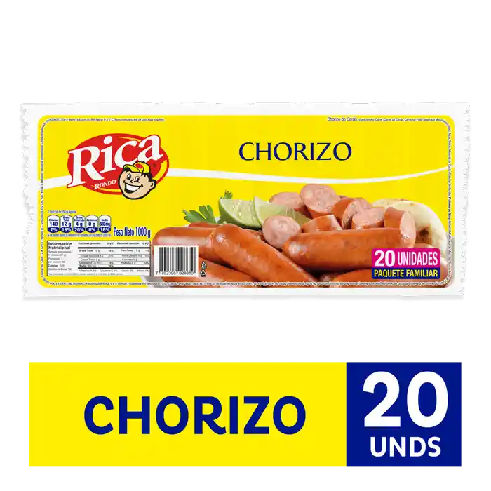 Rica Rondo Embutido Chorizo