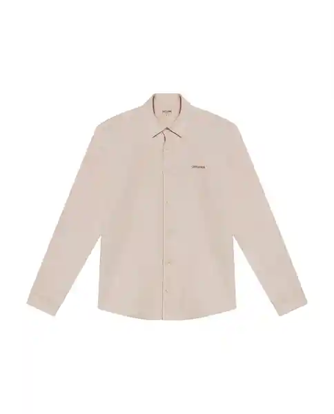 Camisa Sleeve Cuts Crudo Lluvia Claro Talla L Chevignon