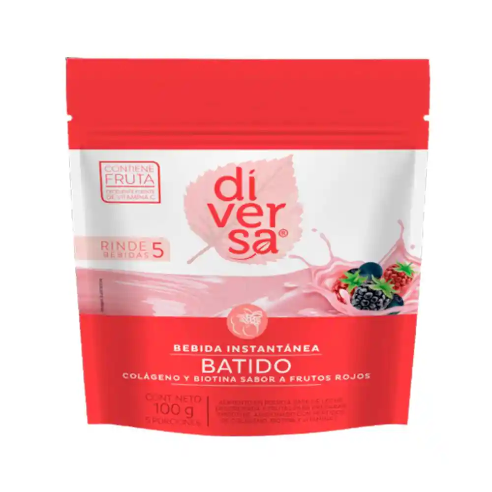 Smoothie Colágeno y Biotina Diversa