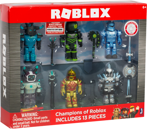 Figura Roblox En Hiper Bogota - roblox champions of roblox figuras acción juguetes