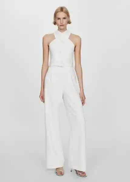 Mono Julia Offwhite Talla M Mujer Mango