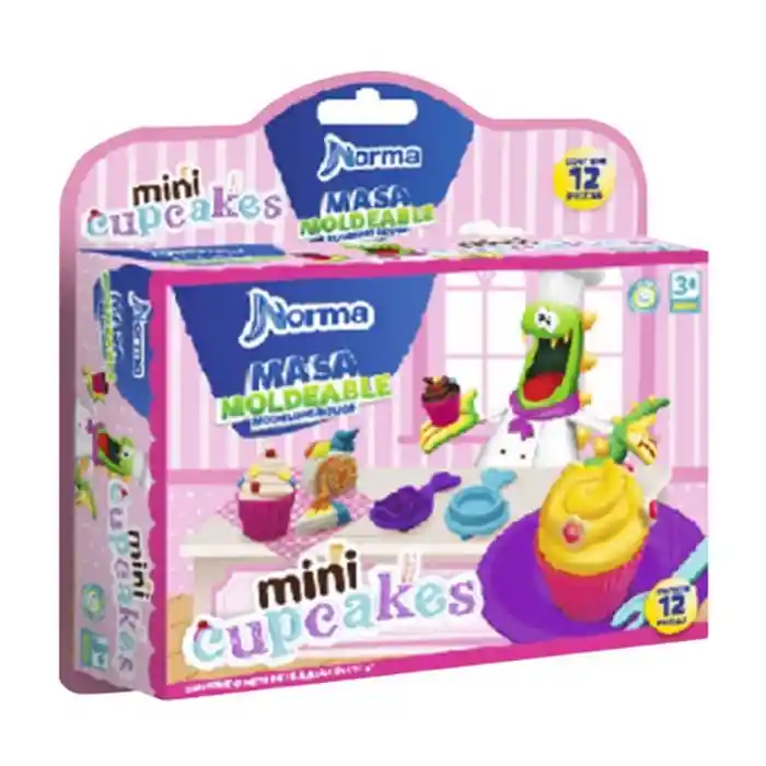 Norma Kit Masa Moldeable Mini Cupcakes