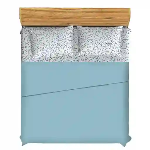 Juego de Cama Exito Doble (140 X 190 Cm) N/a Poliéster Arika