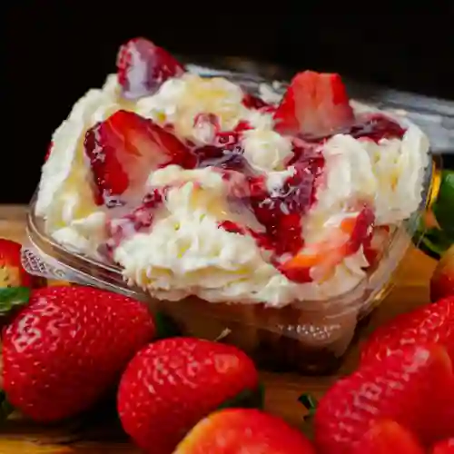 Fresas con Crema