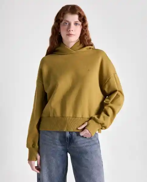 Buzo Mujer Verde Talla S 689G005_VER170836 Americanino