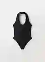 Body Celi Negro Talla M Mujer Mango