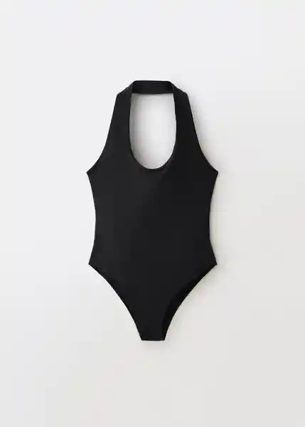 Body Celi Negro Talla M Mujer Mango