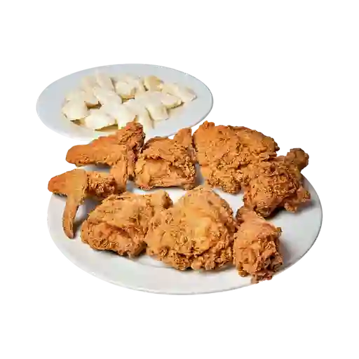 Pollo Broasted 8 Presas