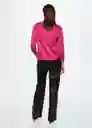 Jersey Lucca3 Fucsia Talla Xs Mujer Mango