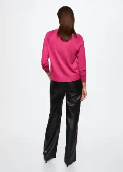 Jersey Lucca3 Fucsia Talla Xs Mujer Mango