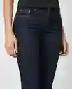 Jean H. Rise Cosmo Bc Raw Deni Femenino Azul Dark 12 Chevignon