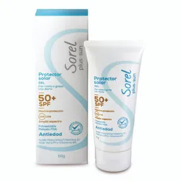 Sorel Plus Sun Protector Solar en Gel Antiedad Spf 50+