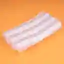 Toalla Infantil Para Baño de Algodón Con Rayas Rosa Miniso