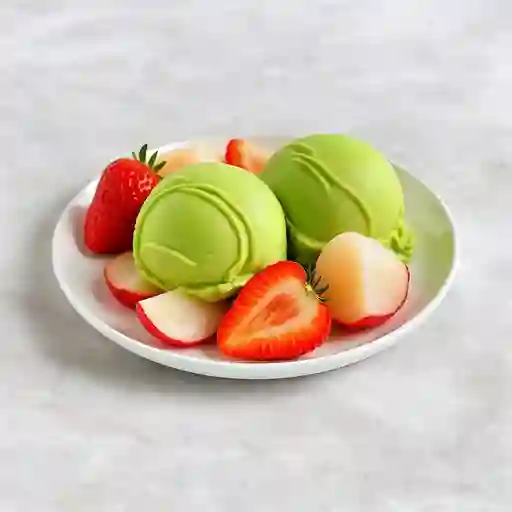 Helado De Te Matcha