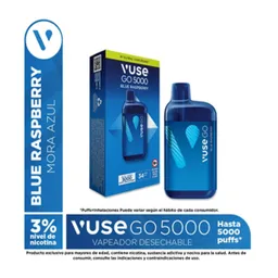 Vapeador Vuse Go Blue Raspberry 3% X 5000 Puffs