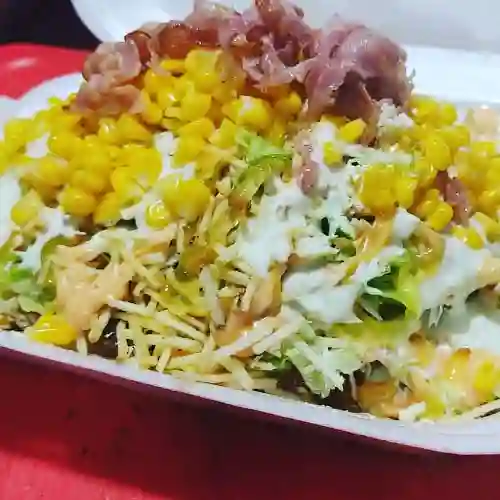 Salchipapa Especial