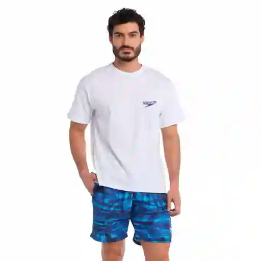 Camiseta Manga Corta Waikiki Hombre Talla L Speedo