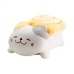 Miniso Peluche de Tamagoyaki Sushi Cat Blanco