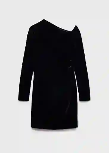 Vestido XVIrgo Negro Talla M Mujer Mango