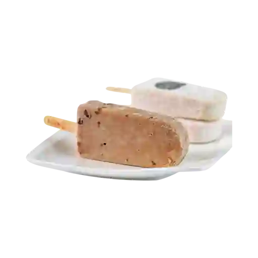Paleta de Vainilla con Brownie