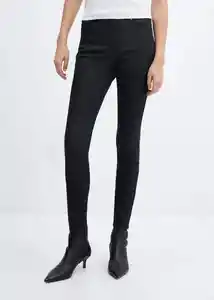 Jean Anne Negro Talla 32 Mujer Mango