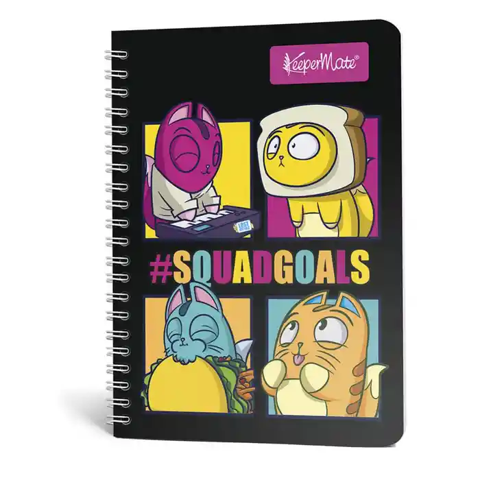 Keepermate Cuaderno 85 Argollado Tapa