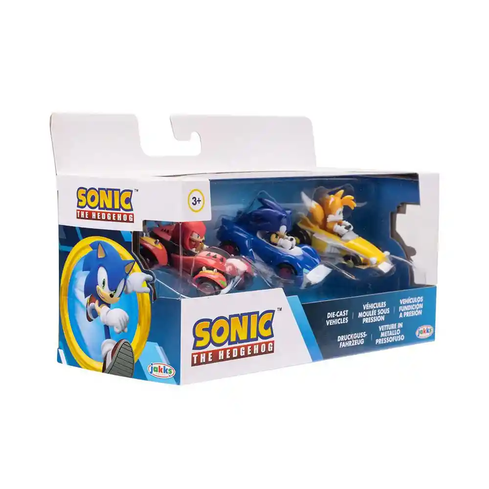Sonic 3 Multipack Figuras 2.5 Sega