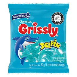 Grissly Gomas Sabor Cereza Delfín 