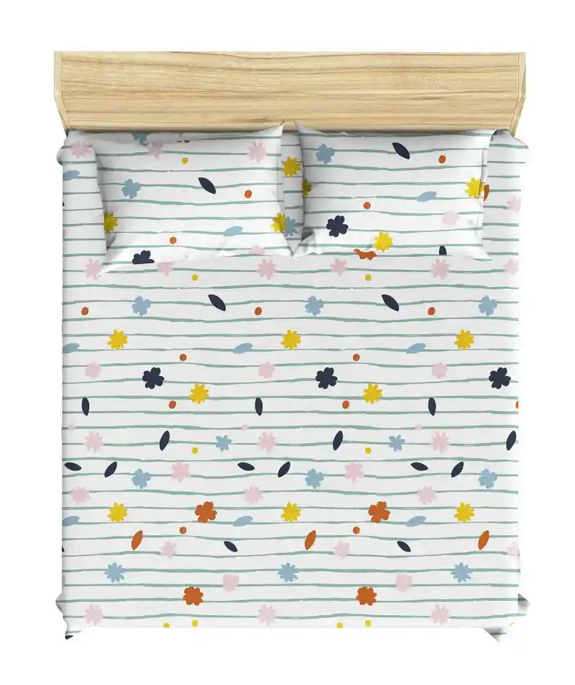 Semi J/cama Flan Doble Finlandek Kids 74993