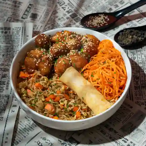 Bowl Salmón Teriyaki