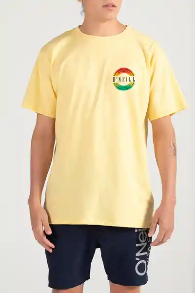 ONeill Camiseta Classic Brackets Masculino Amarillo M