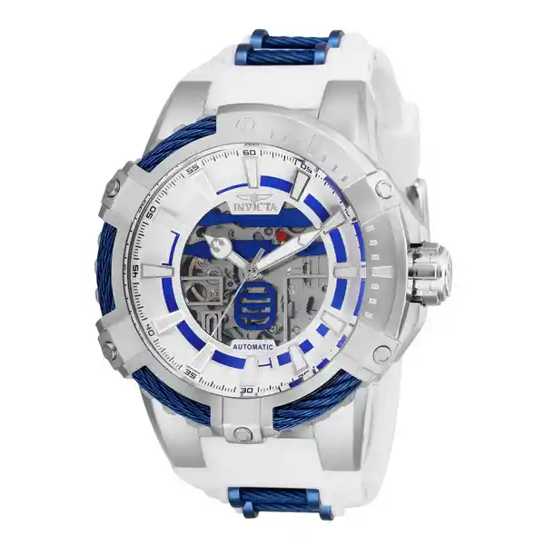 Invicta Reloj Hombre Blanco Azul 26225