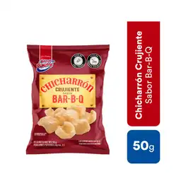 Super Ricas Chicharrón Crujiente Sabor a Bar B-Q