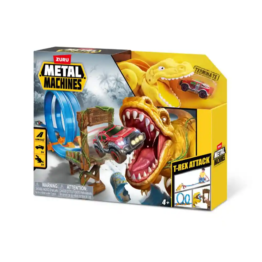 Zuru Pista Ataque de T-Rex Azul