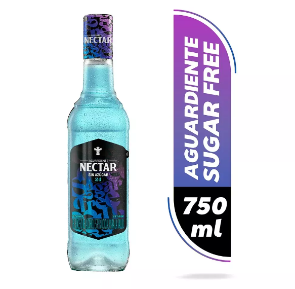 Nectar Aguardiente Sugar Free 750 ml