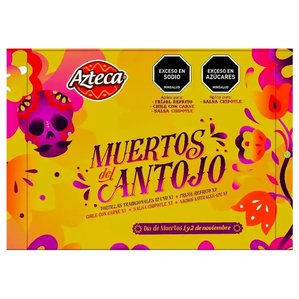 Combo Azteca Muerto Del Antojo