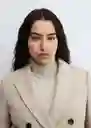 Abrigo Dali Piedra Talla 28 Mujer Mango